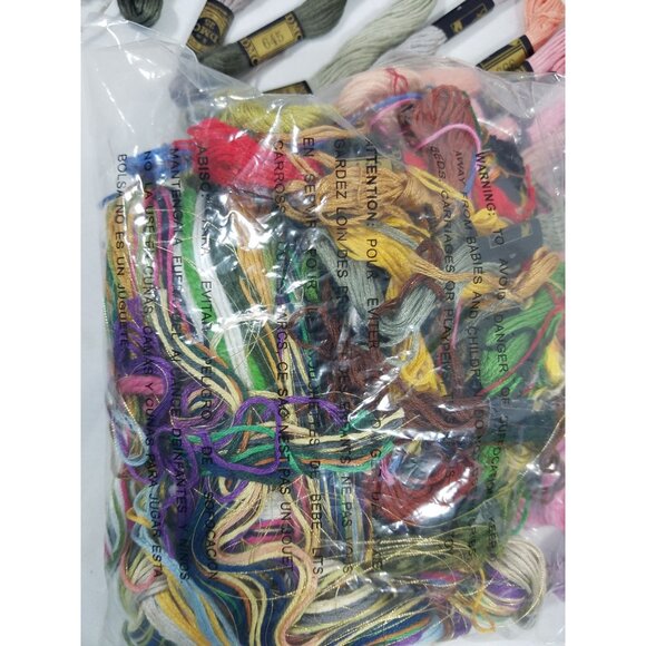 DMC Embroidery Floss 100% Cotton Assorted Colors 120+ Skeins Craft Thread - Picture 11 of 11